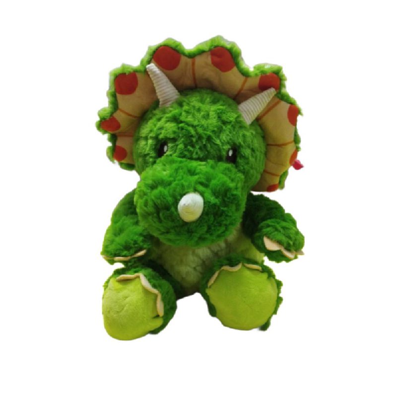 Мягкая игрушка Динозавр зеленый 35см