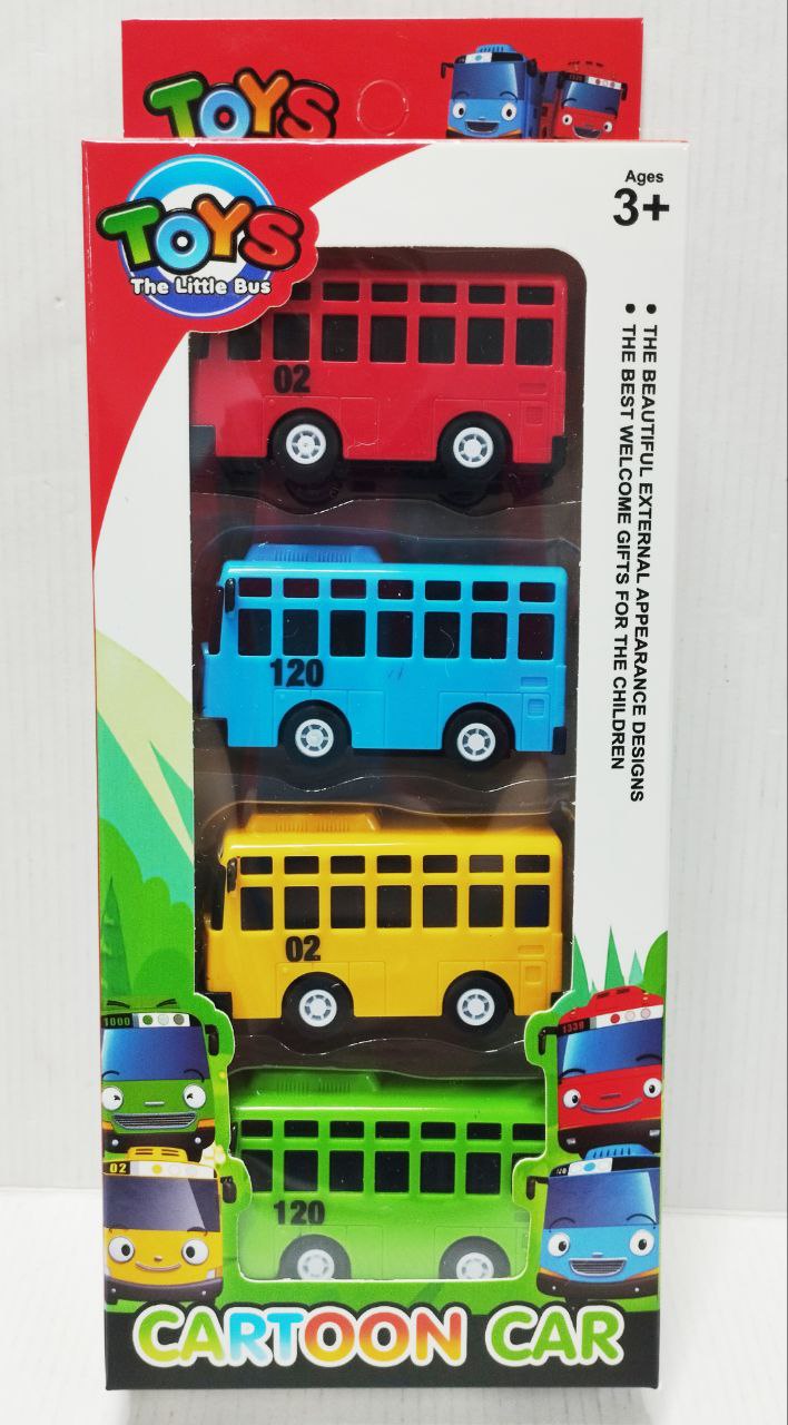 Набор автобусов в коробке арт.111-313