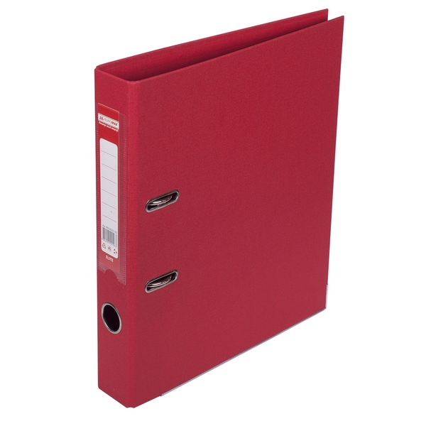 Папка-регистратор OfficeSpace 50мм карман, красная AFbv50-3-726/2521014(Спейс)