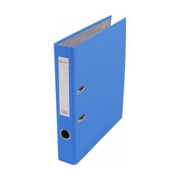 Папка-регистратор PP 50мм, голубая AF0601-LB (Lamark) (Вид 1)