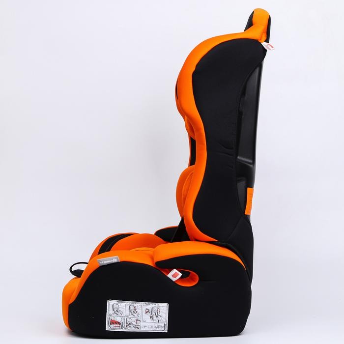 Удерживающее устройство для детей Крошка Я Multi, гр. I/II/III, Orange Black 5440001 (Вид 3)