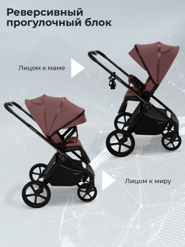 Коляска 2в1 SBL Elegante Therma Mokka (Вид 3)