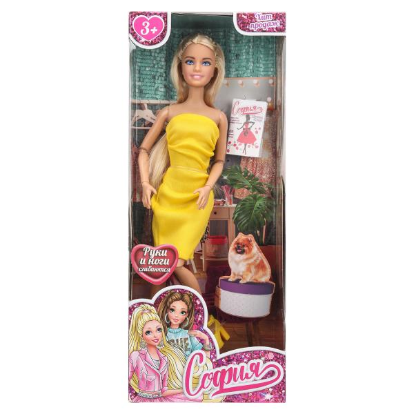 Кукла 29см София, руки и ноги сгиб., кор КАРАПУЗ 66001BOX-C41-S-BB-WOD