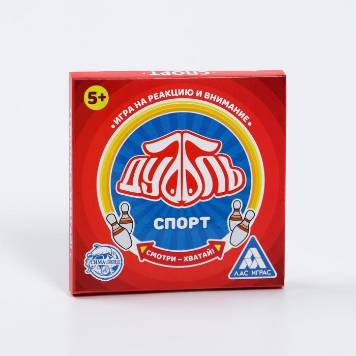 Игра на реакцию и внимание Дуббль Спорт, 20 карт, 5+ 4224400
