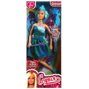 Кукла 29 см София, руки и ноги сгиб, фея, акс, кор КАРАПУЗ 66001F-2-S-BB