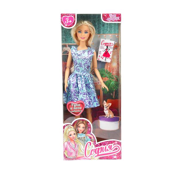 Кукла 29см София, руки и ноги сгиб., кор. КАРАПУЗ 66001-C82-S-BB