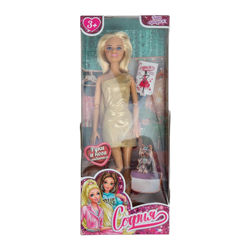 Кукла 29см София, руки и ноги сгиб., кор. КАРАПУЗ 66001-C85-S-BB