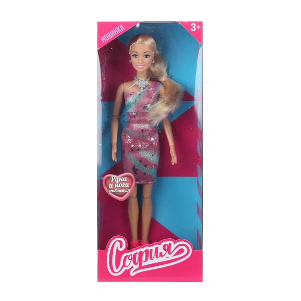 Кукла 29см София, руки и ноги сгиб., кор КАРАПУЗ 66001-LK3-BB-WOD