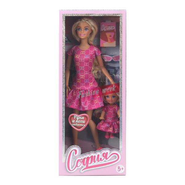 Набор кукол София, руки и ноги сгиб., кор. КАРАПУЗ SET2-SM-BB-WOD