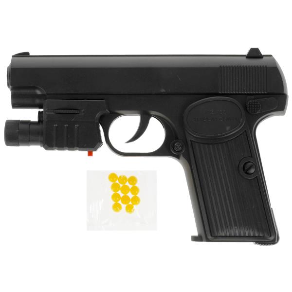 Пистолет с лазер. прицелом в пак. 100000872