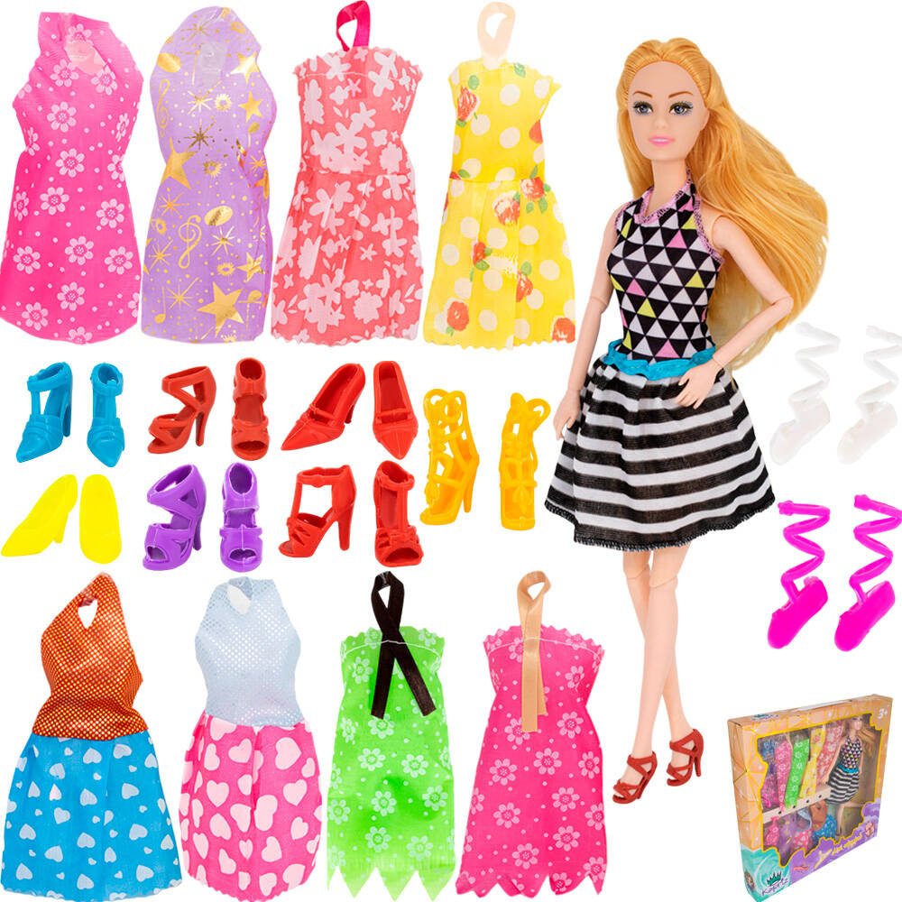 Кукла Miss Kapriz YSYX003A1 Мой гардероб с набором платьев в кор. (Вид 1)