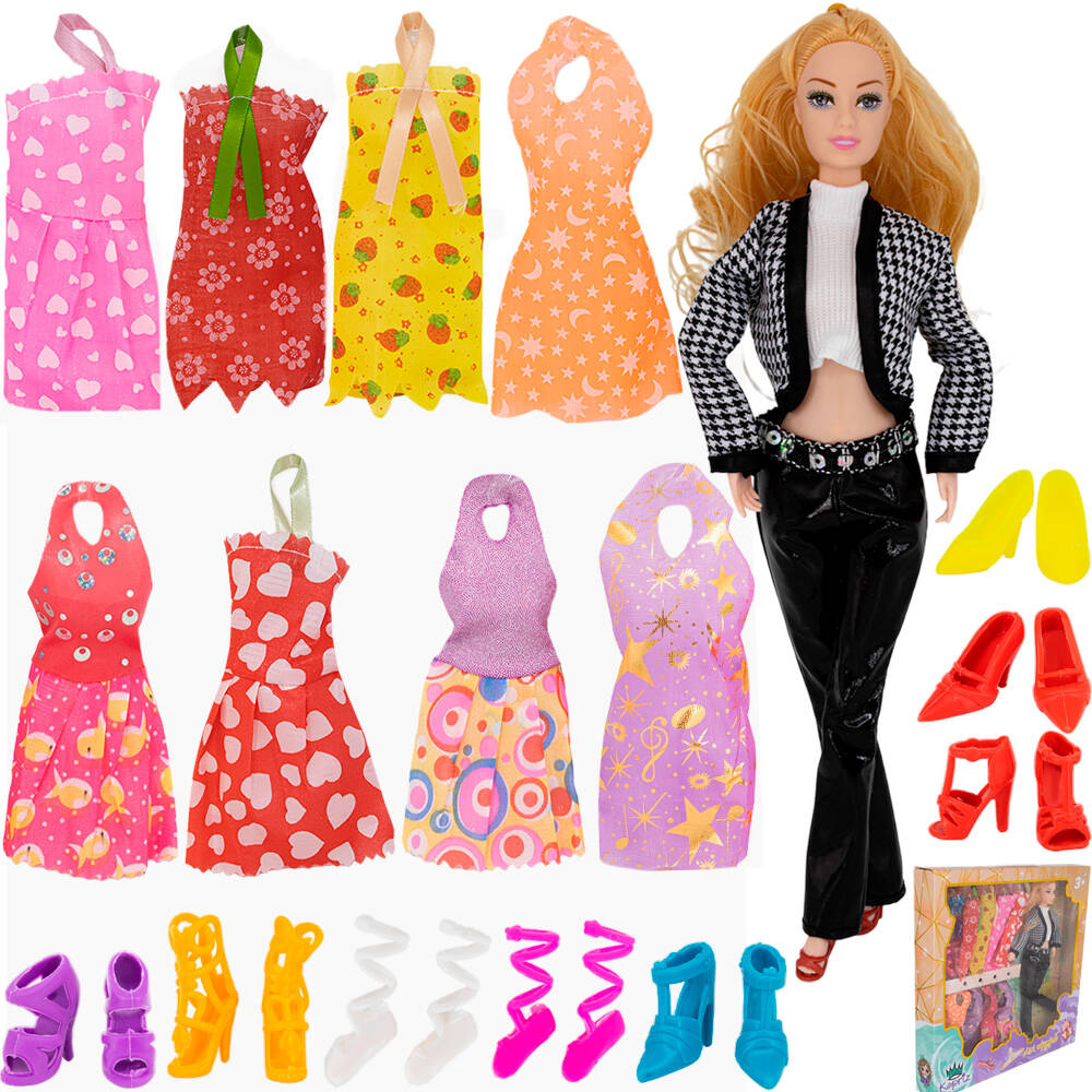 Кукла Miss Kapriz YSYX003A-2A Мой гардероб с набором платьев в кор. (Вид 1)