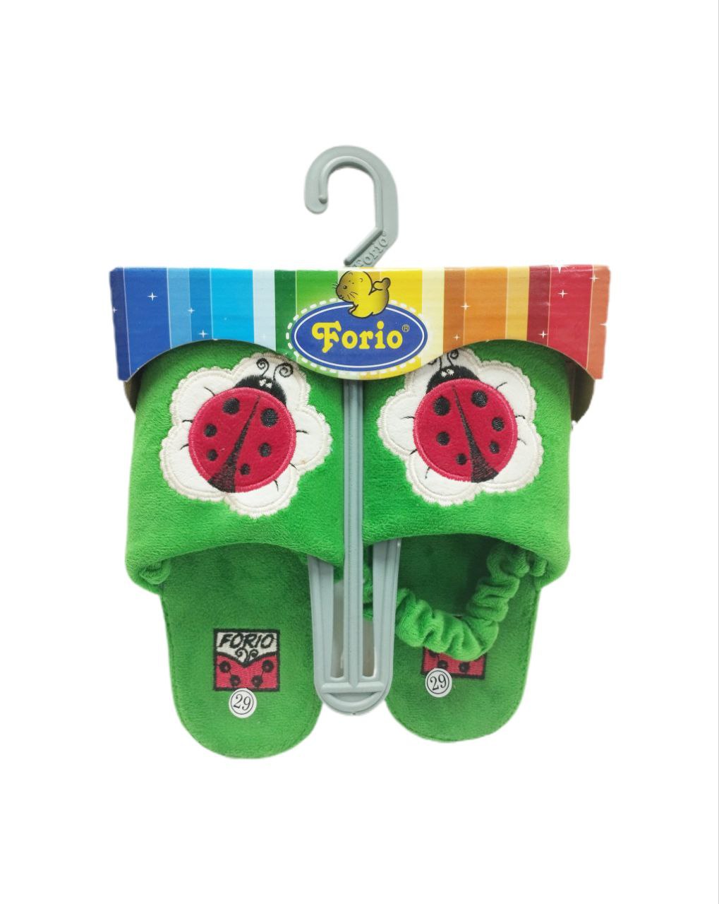 Forio Тапочки домашние  зеленый (10) 136-6034 р30