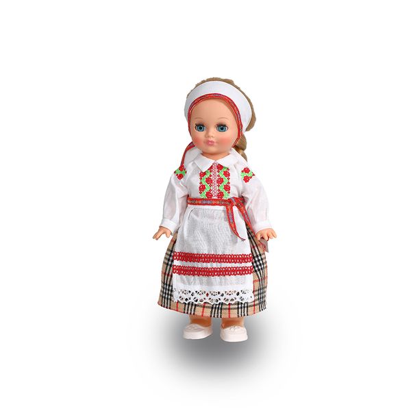Элла Весна в белорусском костюме (кукла пластмассовая)
