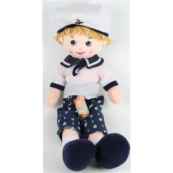 Кукла морячок №1 50см, в ассорт. (HAND) (Вид 1)