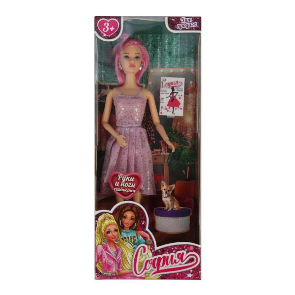 Кукла 29см София, руки и ноги сгиб., кор. КАРАПУЗ 66001-BF5-S-JP