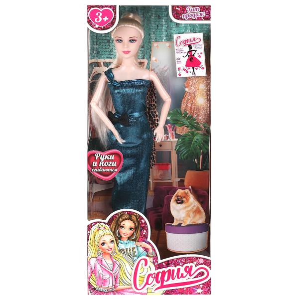 Кукла 29см София, руки сгиб., кор. КАРАПУЗ 66001-BF7-S-HW