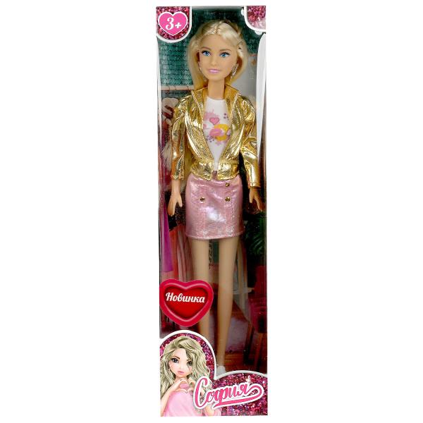 Кукла 29 см София, бесшарнирная, акс, кор КАРАПУЗ 66001BOX-C25-S-BB