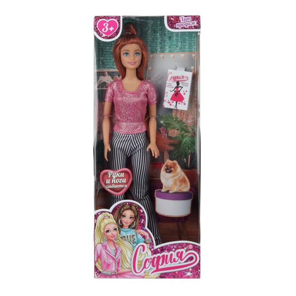 Кукла 29см София, руки и ноги сгиб., кор КАРАПУЗ 66001BOX-C34-S-BB-WOD