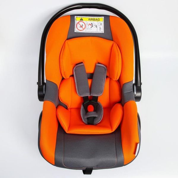 Удерживающее устройство для детей Крошка Я Safe +, гр. 0+, Orange Gray 5440035