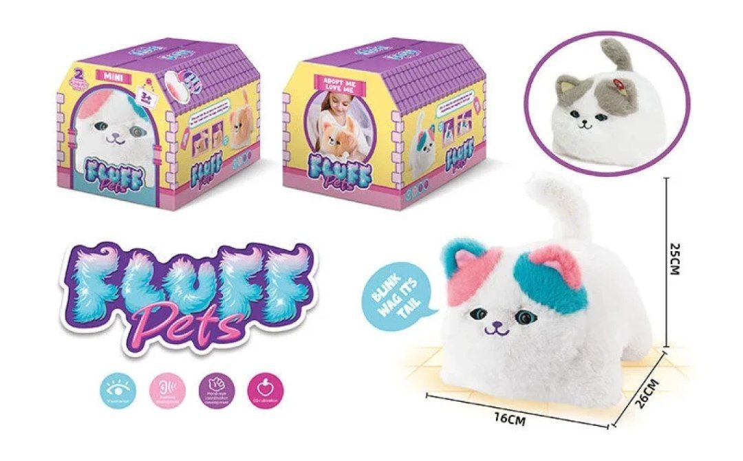 Мягкая игрушка кошка интерактивная арт.306-A (Вид 2)