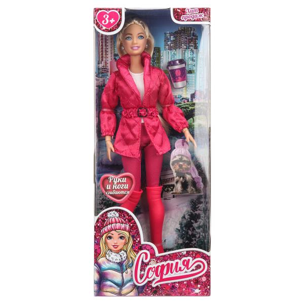 Кукла 29см кукла, руки и ноги сгиб., акс, кор КАРАПУЗ 66001-W35-S-BB