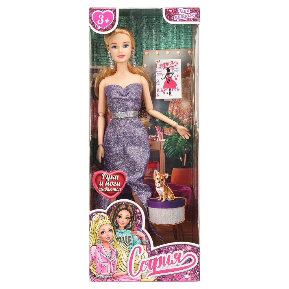 Кукла 29см София, руки и ноги сгиб., кор. КАРАПУЗ BF5-S-JP