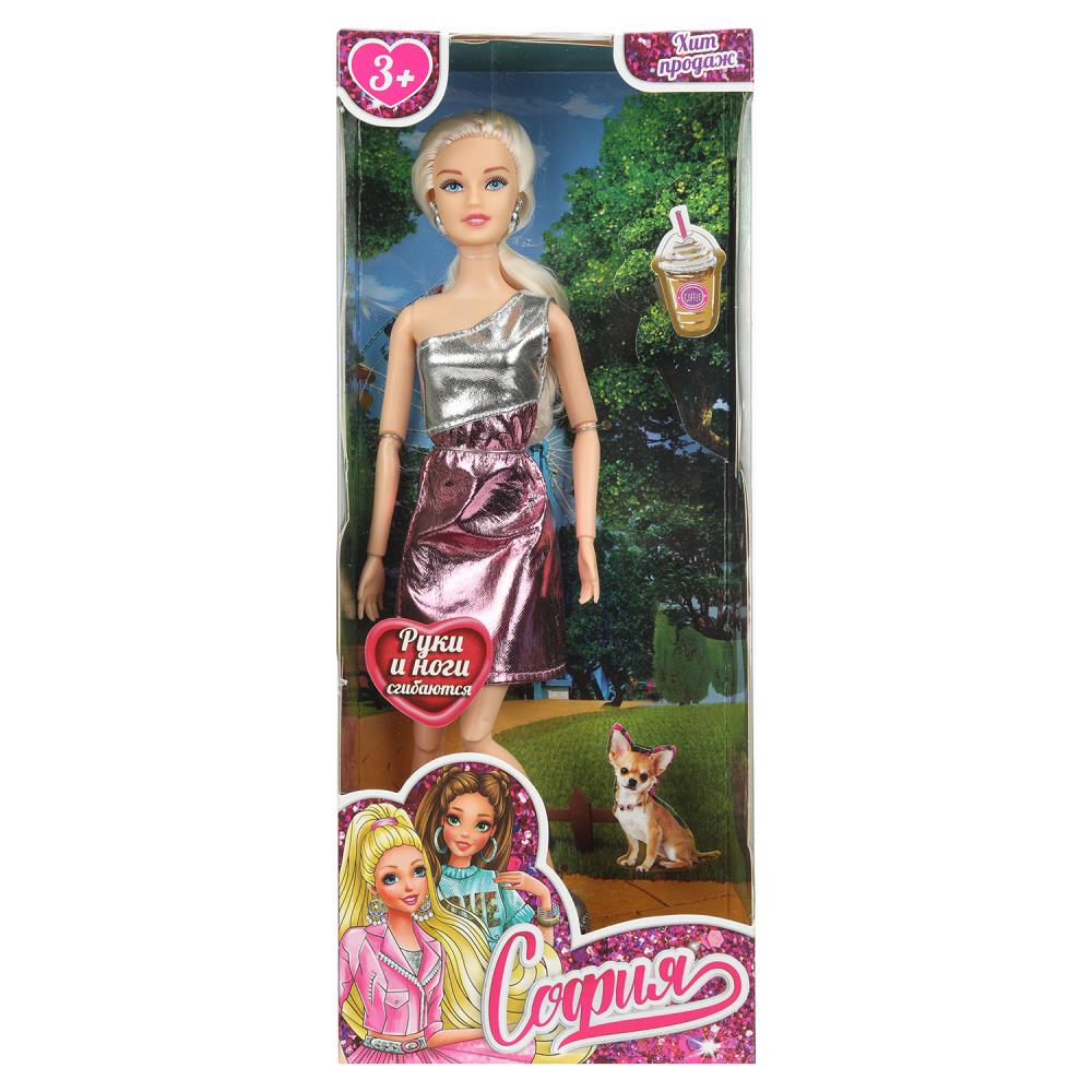 Кукла 29см София, руки и ноги сгиб., кор. КАРАПУЗ C1-S-JP