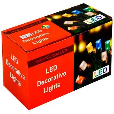 Эл. гирлянда 240л LED 20м с контроллером 8 реж. 141V-178 (Вид 2)