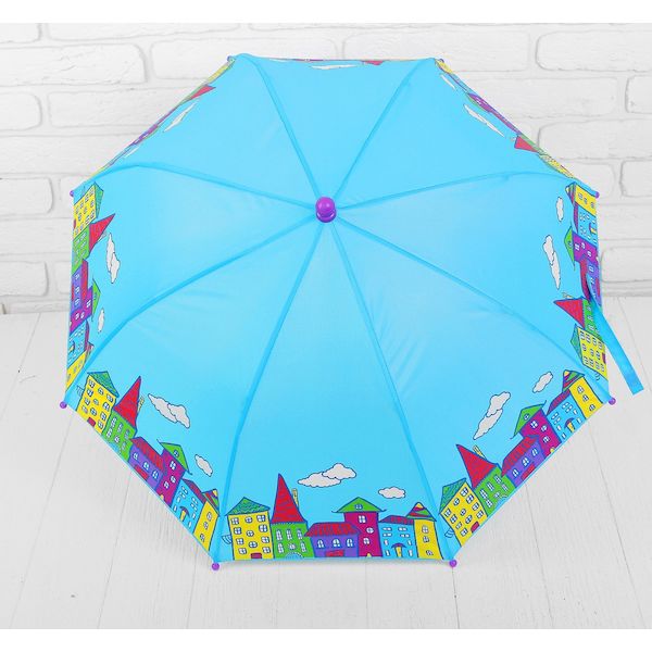 Зонт детский Домики, 46 см (Вид 1)