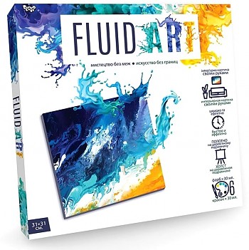 Набор креативного тв-ва Fluid Art, набор №2 (Вид 1)