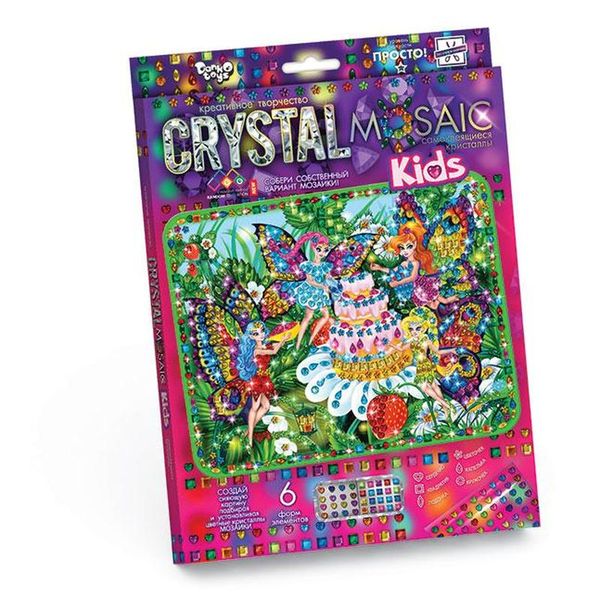 Набор креативного тв-ва Crystal Mosaic Kids Феи