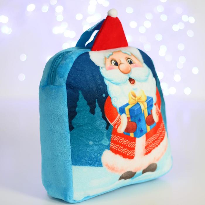 Рюкзак детский Дед Мороз с подарком 29*24 см   5073308 (Фото 2)