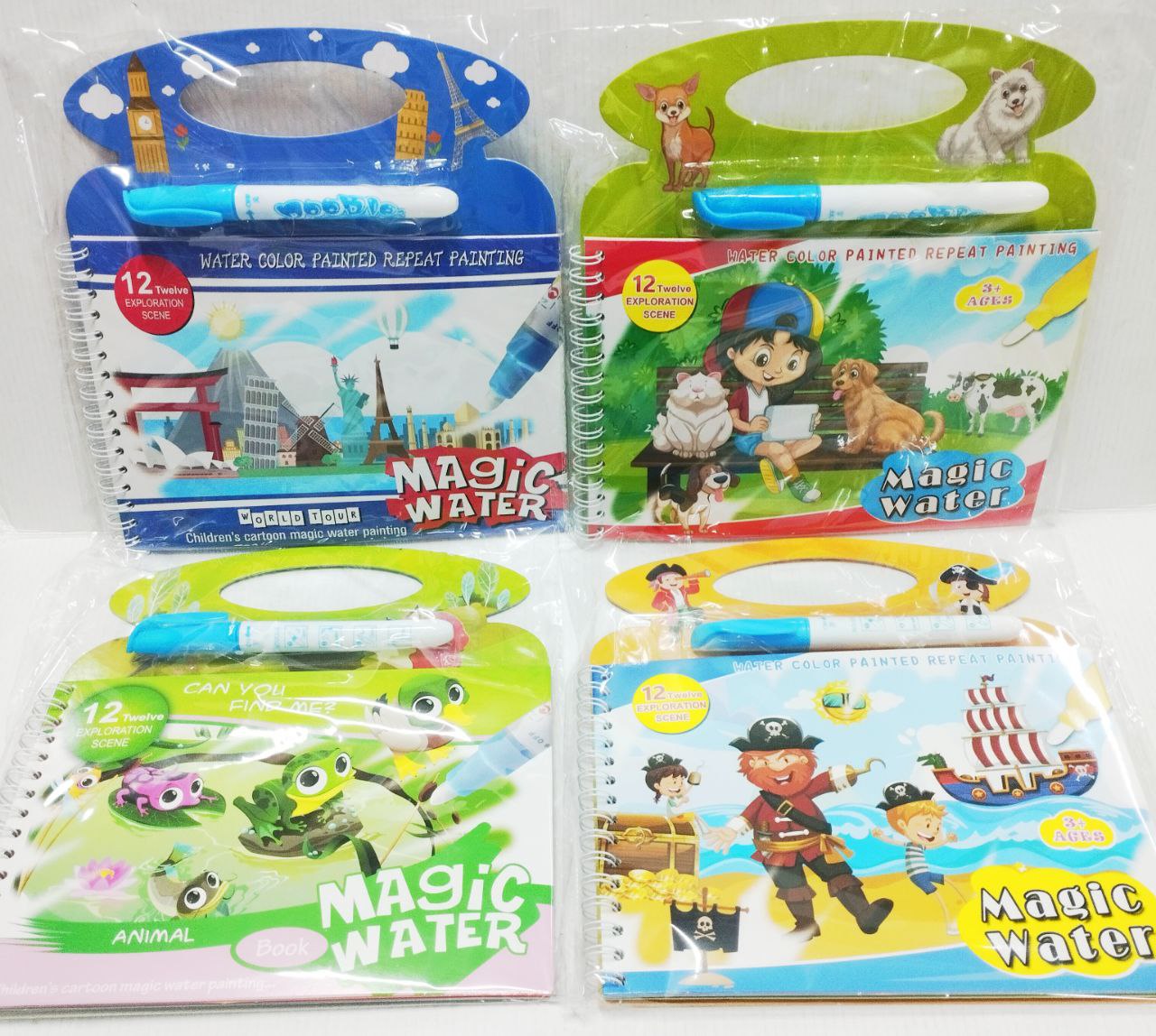 Водная магическая раскраска в асс