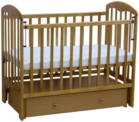 Кровать детская Фея 328 медовый (Вид 1)