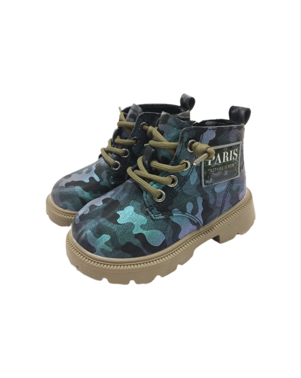 Ботинки  зеленые р24