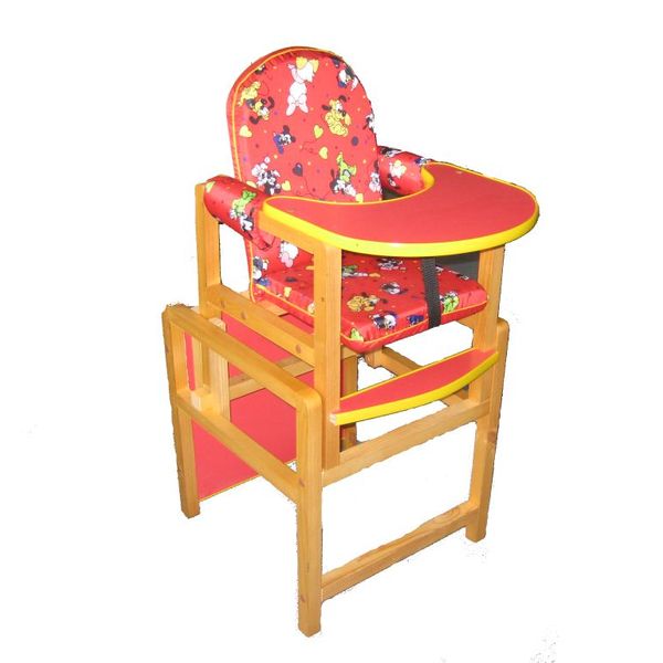 Стол-стул для кормления Ксения (красный-СТД0405) (Вид 2)