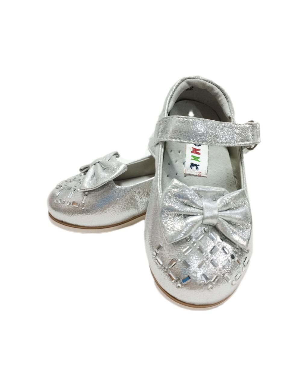 Туфли - модель - серебро LA71006 р24