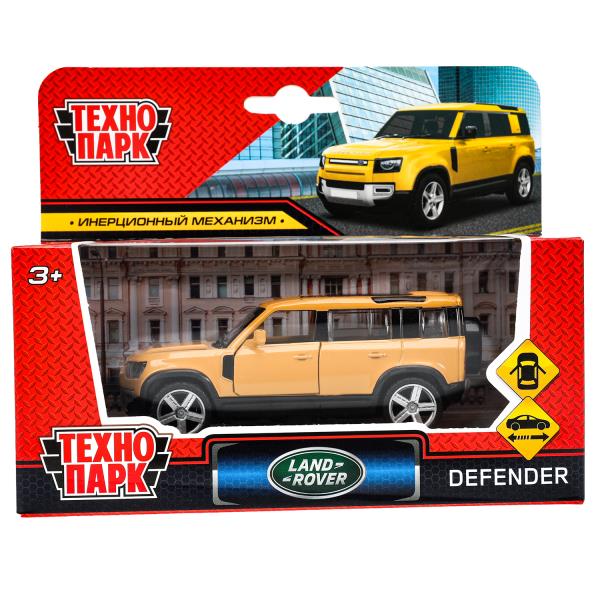 Машина металл range rover DEFENDER 10,5см, двери, инерция, кор. Технопарк в кор.2*120шт