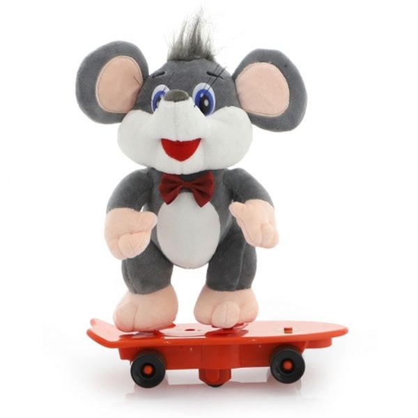 Мышка на скейте (Вид 1)