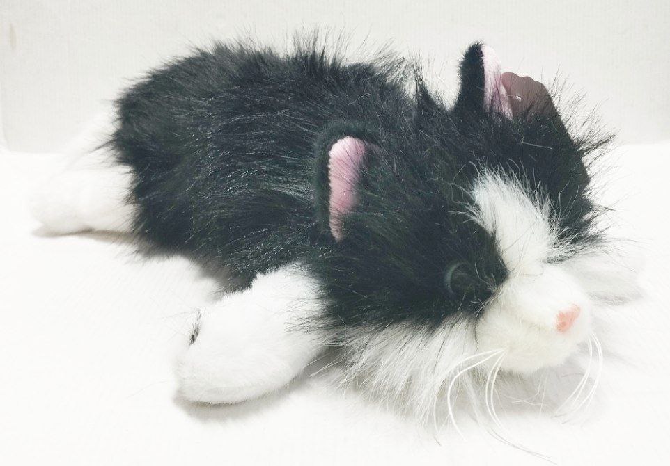 Мягкая игрушка кошечка,цвет черный ,30 см арт.K555-442