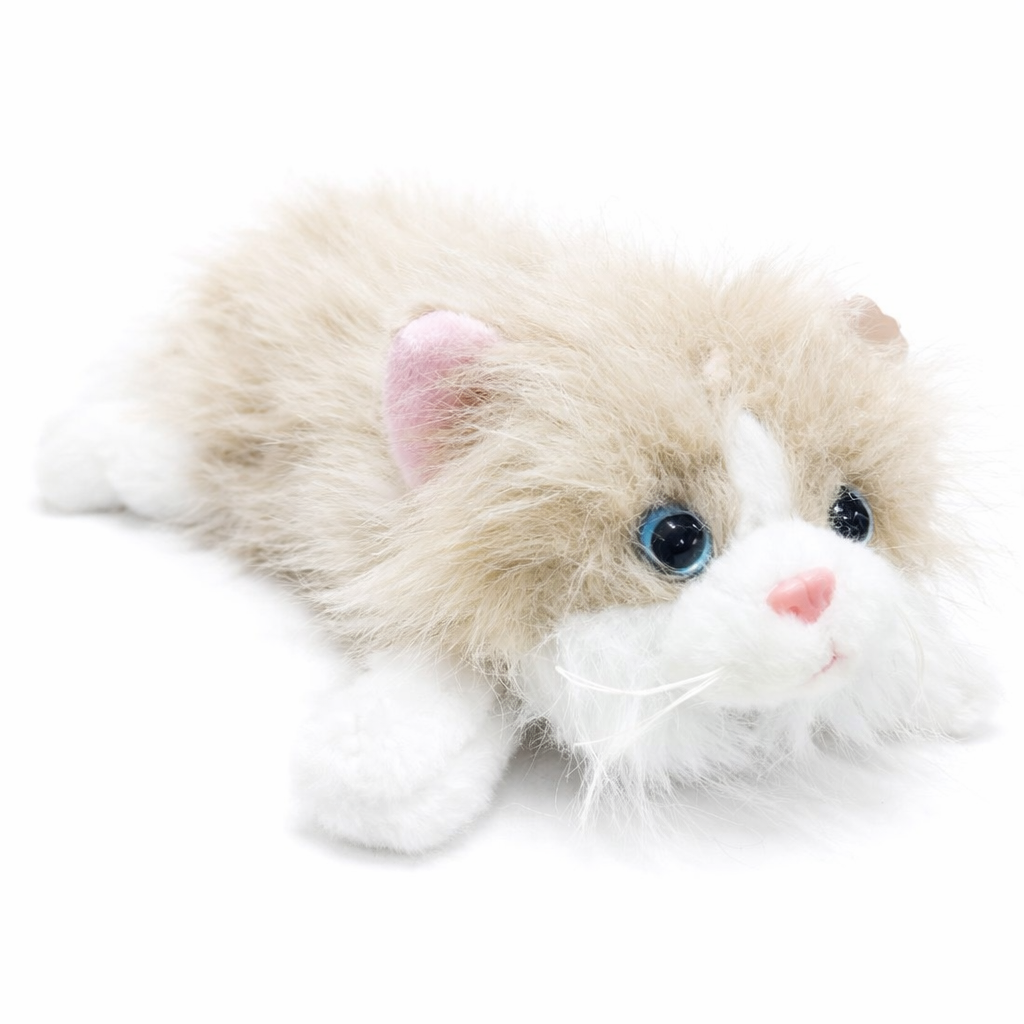 Мягкая игрушка кошечка,цвет бежевый ,30 см арт.K555-442