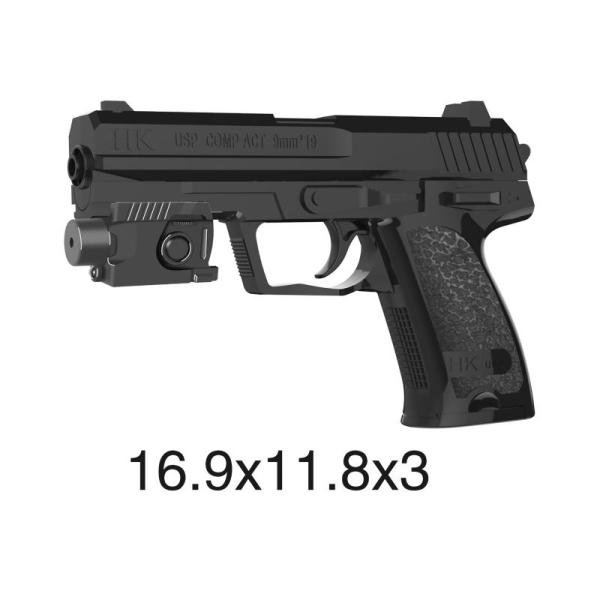 Пистолет (п) с лазер. прицелом 07 в пак.100002053