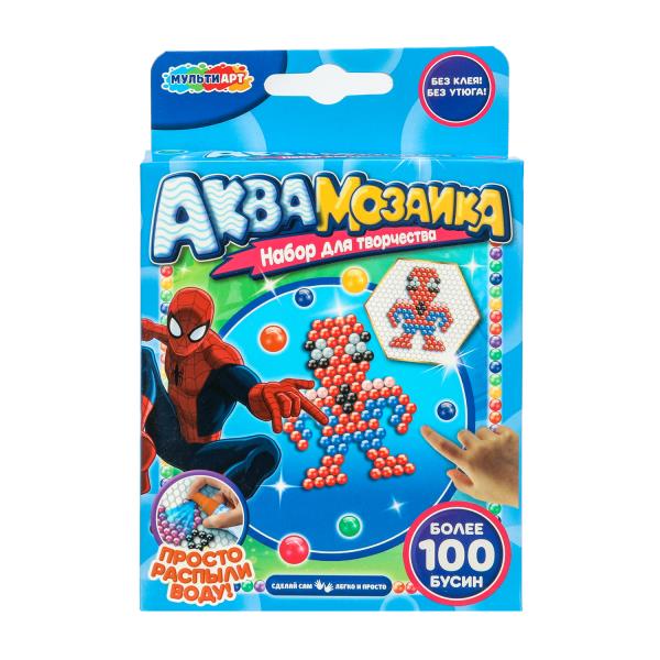 Аквамозаика 100 бусин спайдер МУЛЬТИ АРТ AQUA-122283