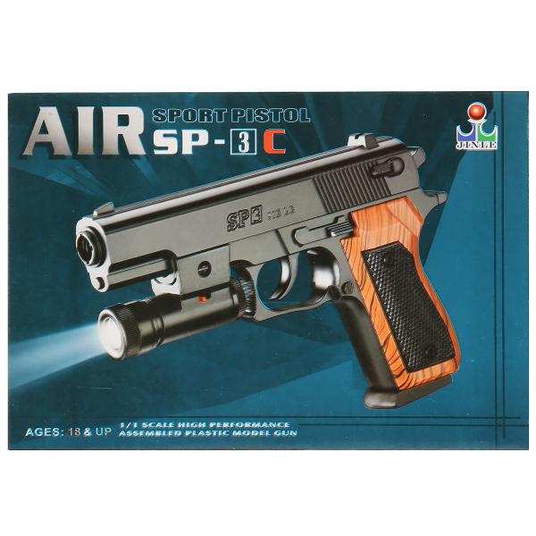 Пистолет с фонариком SP-3C в кор. 1B00121