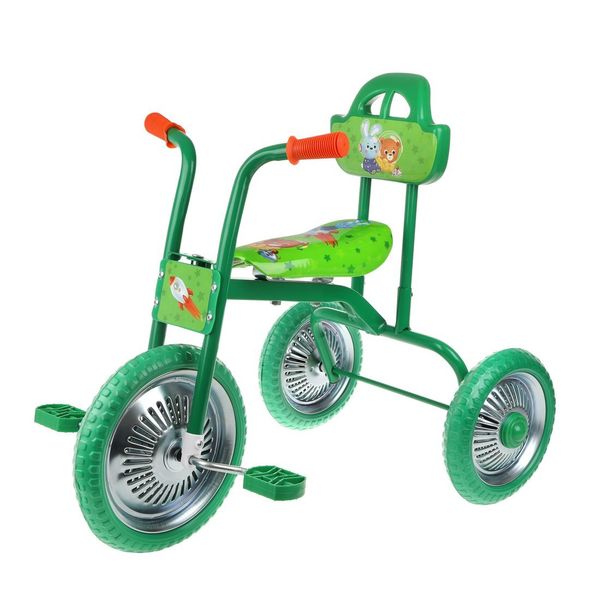 Велосипед 3 кол. Лунатики, зеленый (Вид 1)