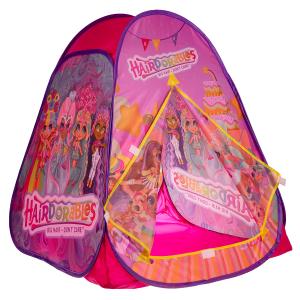 Палатка детская игровая Hairdorable 81х90х81см, в сумке Играем вместе в кор.24шт (Вид 1)