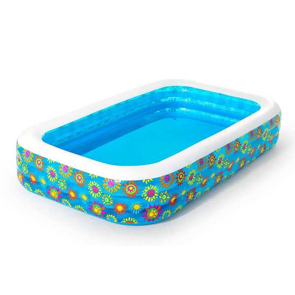 Надувной бассейн для детей Happy Flora Bestway 305 х 183 х 56 см (Арт. 54121) (Вид 2)