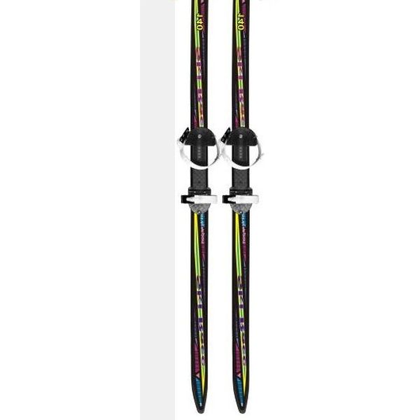 Лыжи подростковые Ski Race с палками, унив.крепление 140/105