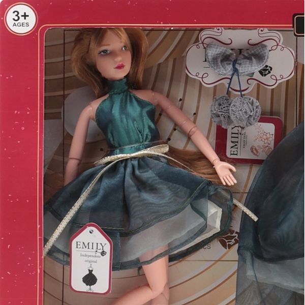 Набор с куклой Эмили и нарядной юбочкой из серии Я и моя кукла, 28 см. (Вид 2)